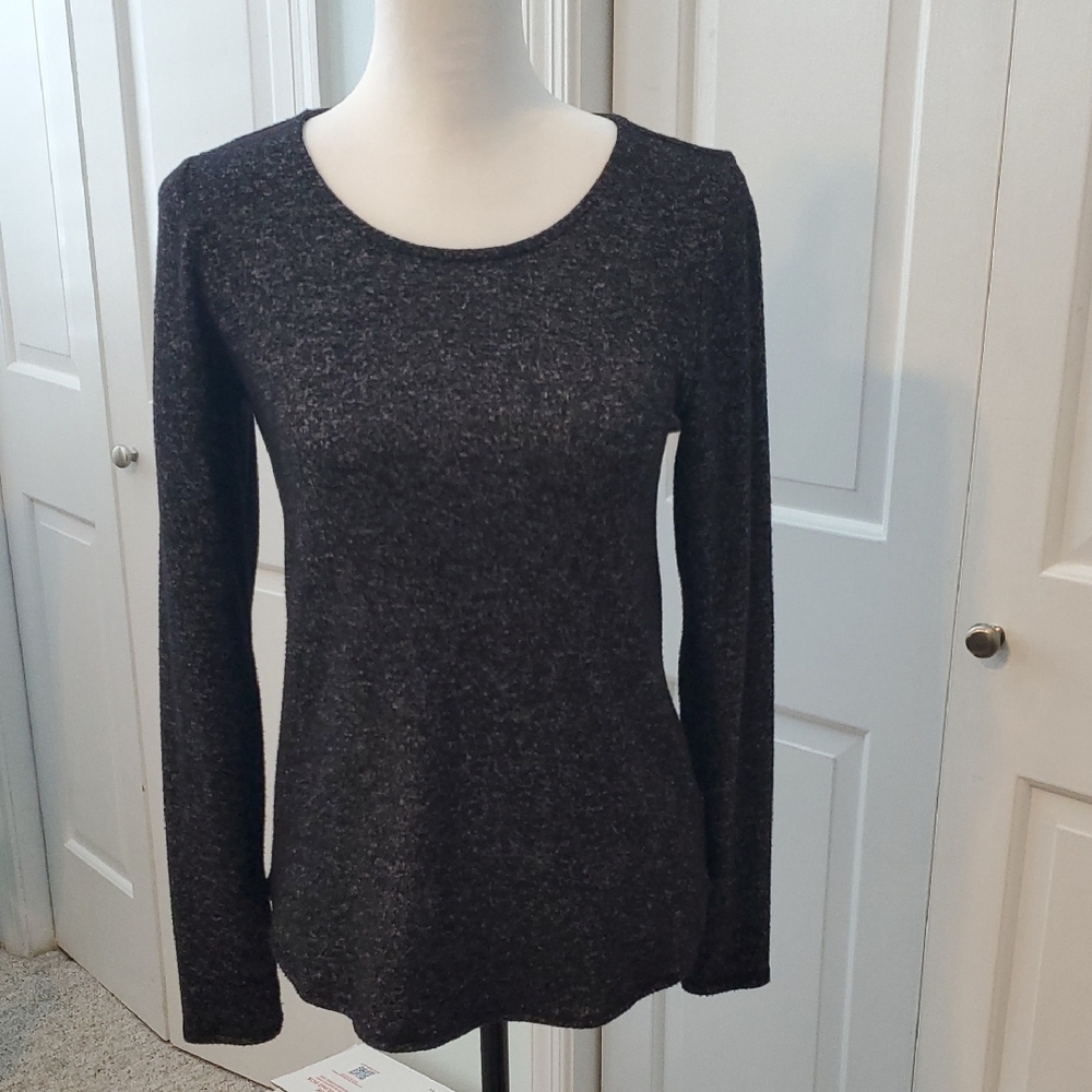 Women's Charcoal Black Lightweight Sweater